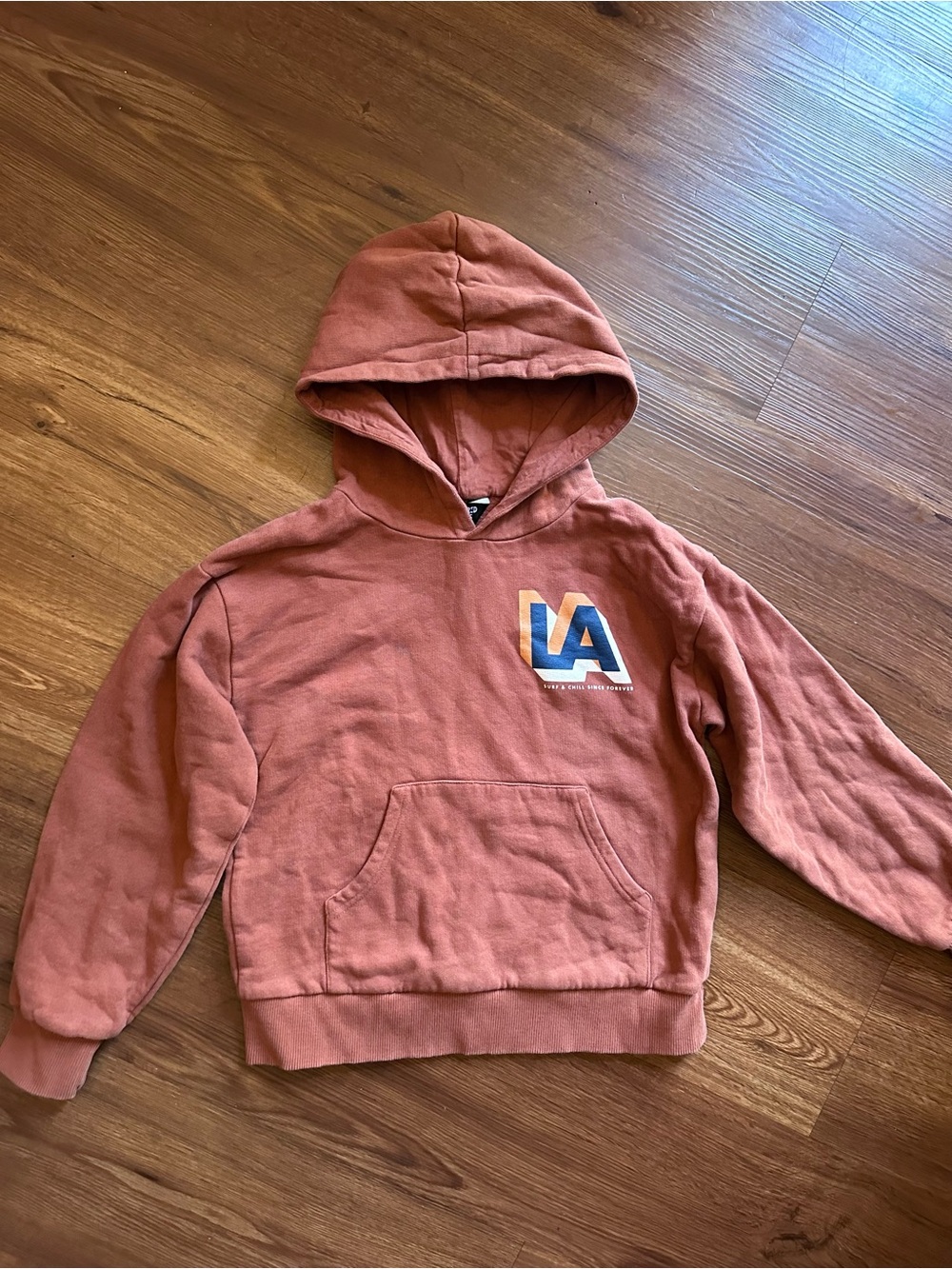 Hundred Pieces Rust Orange Kids Hoodie